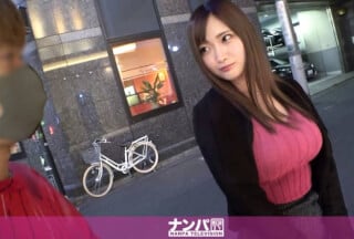 200GANA-2490 マジ軟派、初撮。 1655 恵比寿でナンパした巨乳女子とホテルで…揺れる乳に波打つ尻肉！類まれな敏感体質